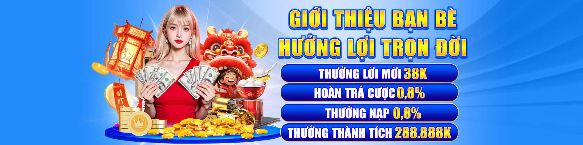 Chương trình Hoàn trả Hàng ngày Lucky 8